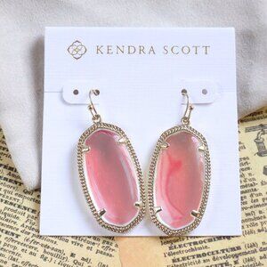 Kendra Scott Gold Dichroic Glass Earrings - Elle